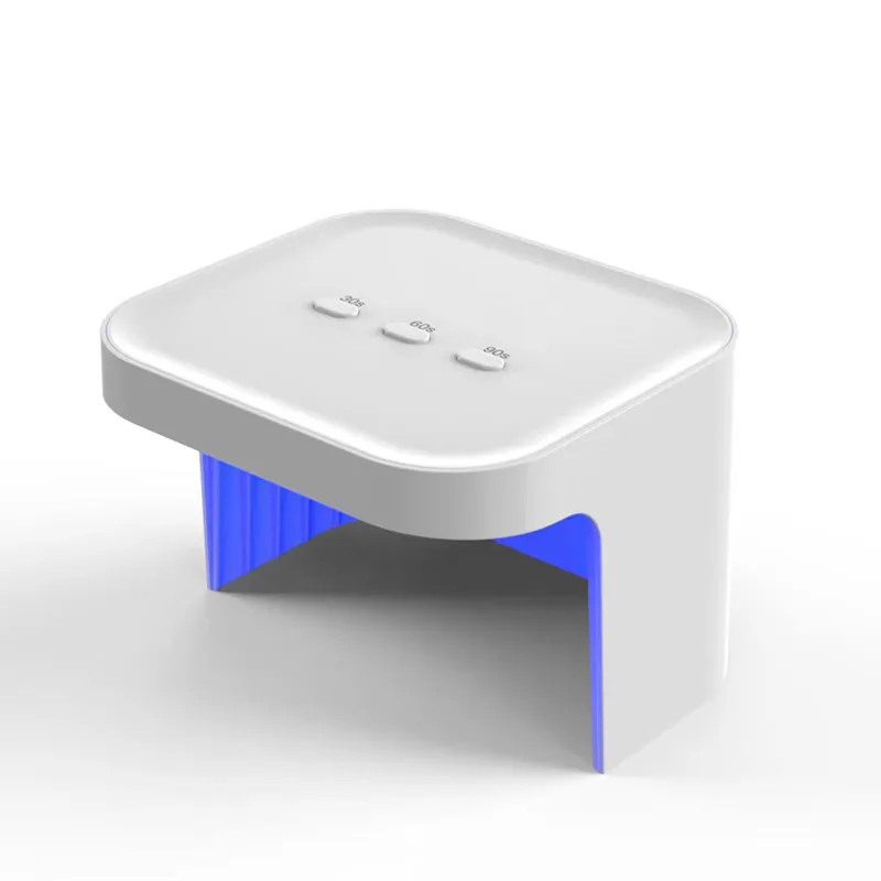 Lightweight Palm Size UV Nail Dryer For Quick Touch Ups - Professional Manicure Tool by Baiyue